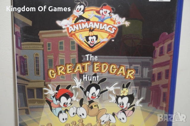 Чисто Нова Оригинална Запечатана Игра за PS2 Animaniacs The Great Edgar Hunt, снимка 3 - Игри за PlayStation - 54099616