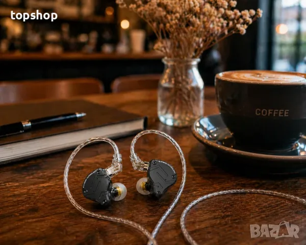 Чисто нови запечатани в целофан професионални слушалки IEM KZ ZS10 Pro X с микрофон ​ , снимка 7 - Слушалки и портативни колонки - 55382285