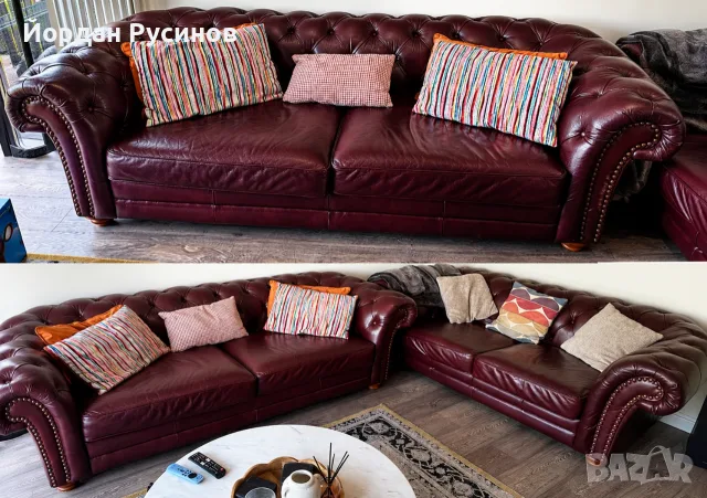 chesterfield честърфийлд дивани двойка и тройка 