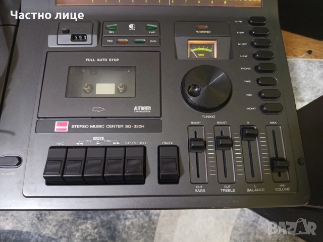 Винтидж Аудио Система"SHARP"SG-330H., снимка 15 - Аудиосистеми - 54492948