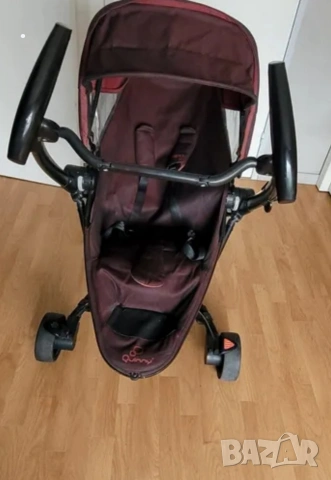 Децка количка ултракомпактна Quinny Zapp Xtra 2 – цвят Red Denim, снимка 3 - Детски колички - 54495847