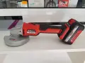 Акумулаторен ъглошлайф Einhell AXXIO 18/125 Q, снимка 1