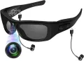 Спортни Bluetooth смарт очила с Full HD 1080P камера, MP3, разговори и UV защита, снимка 1