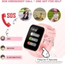 OKYUK T45 4G Детски смарт часовник със SIM карта, GPS тракер, видео разговори, SOS, камера, снимка 4
