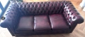 Честърфийлд кожен диван Chesterfield ОРИГИНАЛЕН, снимка 1