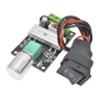 PWM DC контролер за мотор 6V 12V 24V 3A – Регулатор на скоростта с бутон за реверс 10443, снимка 1
