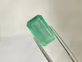 Натурален Смарагд (Изумруд) 16.59 ct – Със сертификат от Bellerophon Gemlab (Париж), снимка 2