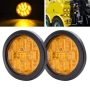 LED задни светлини за ремарке 2 бр кръгли мигачи 24V универсални, снимка 1