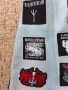 Дънкова мешка с black metal нашивки+подарък диск, снимка 3