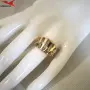 Пръстен с 14К златно покритие 224940, снимка 4