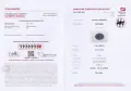 Естествен необработен кралско син сапфир 1,59 карата от Шри Ланка – GFCO сертификат!, снимка 4