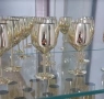 Чаша за вино от неръждаема стомана – златисто, снимка 6