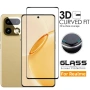 Realme 16 Pro+ 14 Pro+ 12 Pro+ GT 7 Pro / 3D ЦЯЛО ЛЕПИЛО Извит стъклен протектор за екран, снимка 1