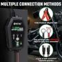 Ново Автоматично зарядно за акумулатор 6V 12V 3A HTRC кола мотор LiFePO4, снимка 7