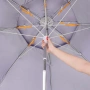 Плажен чадър Muhler YL1039, 200x200cm, снимка 4