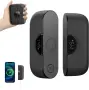 Комплект 2 акумулаторни джобни нагреватели 9000 mAh с Power Bank хендхолдър за отопление на ръце, снимка 1