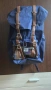 Herschel Little America раница 25L тъмносиньо с кафяви каишки, снимка 2