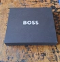 портфейл Hugo Boss БОС от естествена кожа, черен, тройно сгъваем, с капак и отделение за монети, снимка 4