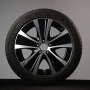 Комплект 4броя Michelin Pilot Alpin 245/45R18 100V DOT2922| Джанти 8Jx18H2-N ET43 A2134013700| Гуми , снимка 3