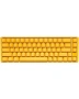 Механична клавиатура Ducky One 3 Yellow Edition - MX Cherry Black, RGB, снимка 1
