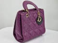 Christian Dior Дамска Лилава Кожена Чанта Код malkite-UM 32499, снимка 2