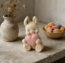 3D Заек зайче стискащо сърце силиконов молд форма фондан шоколад гипс смола свещ декор, снимка 5