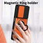 Магнитен Калъф със Стойка Ring Holder и Капаче за Камерата за Motorola Moto G37 Power 5G – 5 цвята, снимка 6