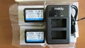 2 нови батерии Sony NP-EW50 със зарядно, снимка 1
