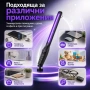 Мощна преносима UV LED лампа за стерилизация и дезинфекция за защита без химикали голям ув фенер, снимка 3