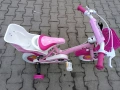 X Детски велосипед 12" PUPPY розов, снимка 3