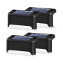 SolarBright – соларни LED лампи за огради и тераси | комплект от 4 броя, снимка 6
