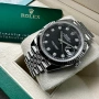 Rolex Datejust 41mm Steel Black Dial Diamond Automatic Мъжки / Унисекс Различни Варианти, снимка 4