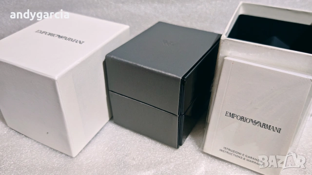 Emporio Armani Mario AR11306 мъжки часовник с хронограф дата, кварц чисто нов в кутия, снимка 8 - Мъжки - 54997781