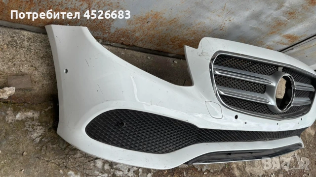 Предна броня за Mercedes w213 , снимка 2 - Части - 54393120