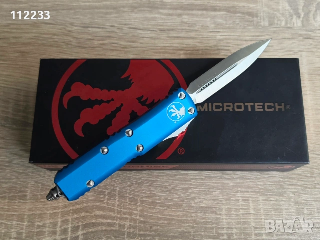 Microtech UTX-85 Blue OTF нож, снимка 2 - Ножове - 54690712