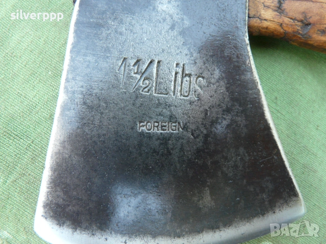  Стар топор USA - 615 , снимка 3 - Други ценни предмети - 54350074