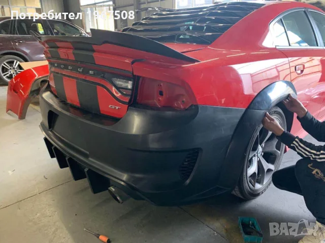 Dodge Charger 2015- Hellcat Widebody Kit - предна броня, задна броня, прагове и раздувки, снимка 12 - Части - 55445923