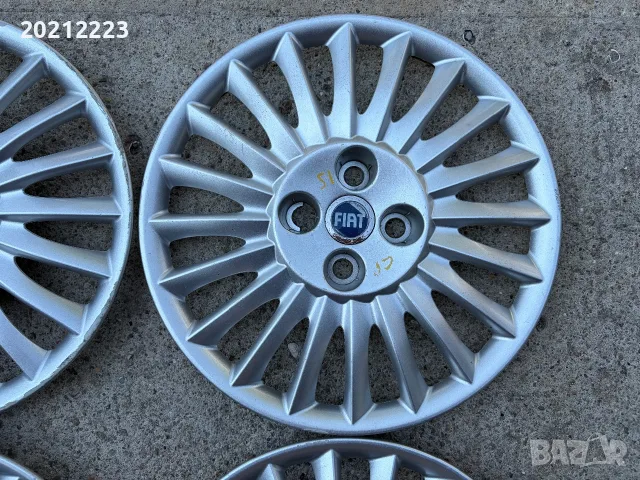4 броя Оригинални тасове за Fiat Grande Punto 15, снимка 7 - Аксесоари и консумативи - 55586962