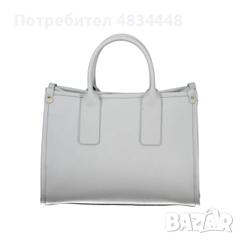 Дамска чанта тоут Valentino Foxy Re – Бяла / Polvere, снимка 3 - Чанти - 54633027