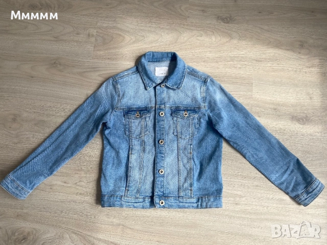 Дънково яке Zara XS, снимка 4 - Якета - 54354532