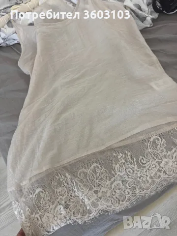 Twinset копринена рокля / нощница, снимка 2 - Рокли - 55508430
