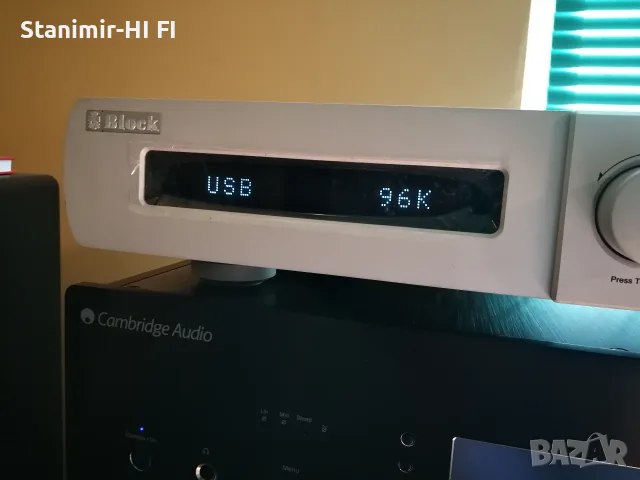 Block DAC-100 Digital-to-Analog Converter Diamond Silver, снимка 3 - Ресийвъри, усилватели, смесителни пултове - 55500092
