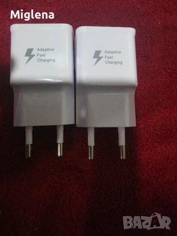  Samsung Adaptive Fast Charging Wall Charger (модел EP-TA20JWEUSTA, снимка 2 - Оригинални зарядни - 54431907