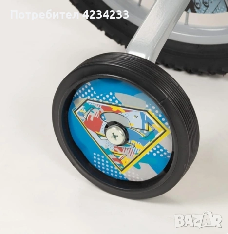 Детски велосипед Superman , снимка 5 - Детски велосипеди, триколки и коли - 55251485
