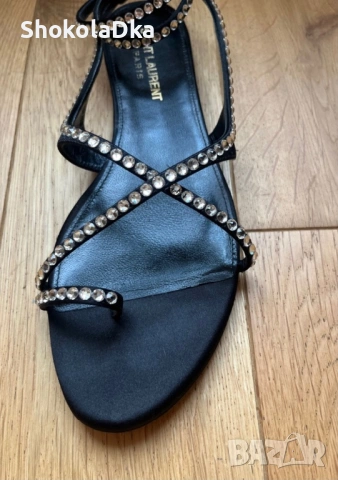 Saint Laurent оригинални сандали 37 , снимка 4 - Сандали - 54866879