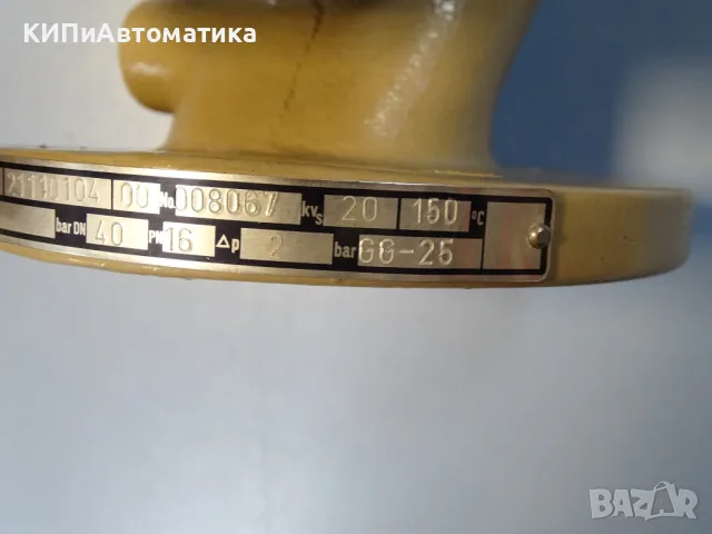вентил Samson TYP 1(2111) temperature control valve DN40 PN16, снимка 8 - Резервни части за машини - 55423804