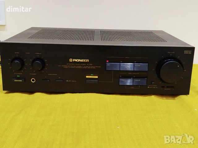 Стерео усилвател PIONEER A - 33 410 W - JAPAN, снимка 10 - Ресийвъри, усилватели, смесителни пултове - 55134392