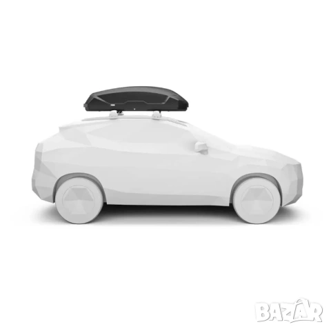 Автобокс багажник Thule Pulse 2 L 450L Черен мат Кутия за автомобил, снимка 3 - Аксесоари и консумативи - 54817852