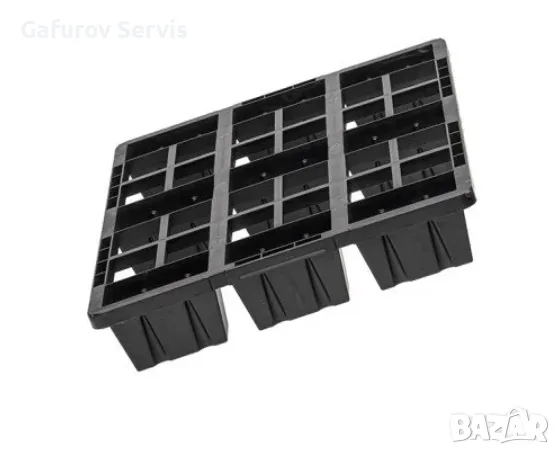 Пластмасов палет LIGHT 9F – 800 × 600 мм