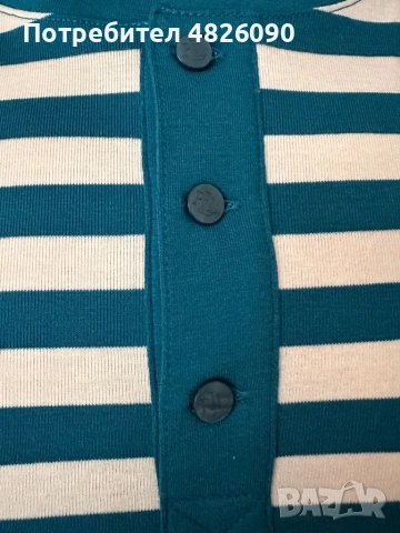 Дамска тениска Ralph Lauren Henley – Идеално състояние, снимка 2 - Тениски - 54528164